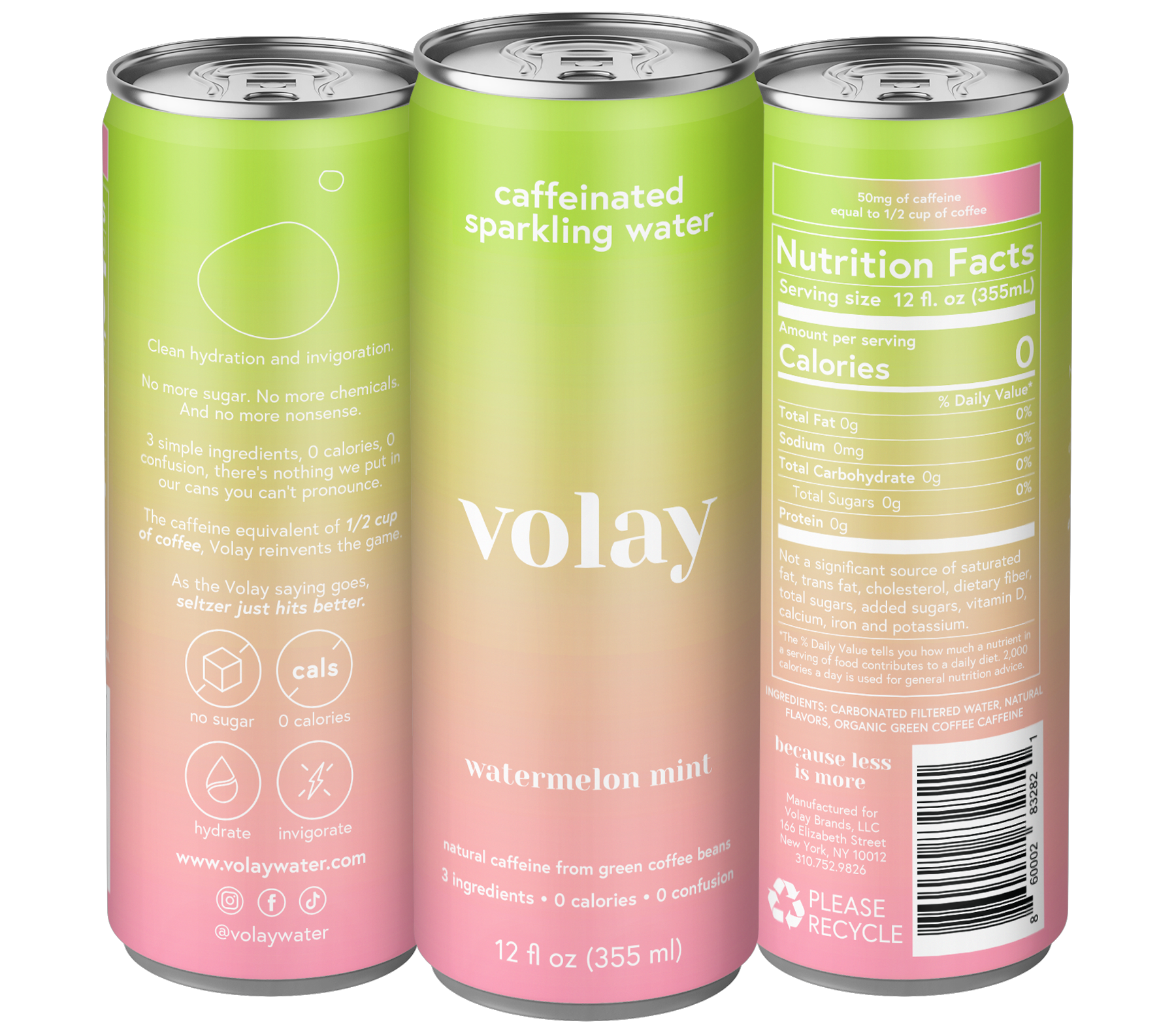 Watermelon Mint Volay | 12 Pack